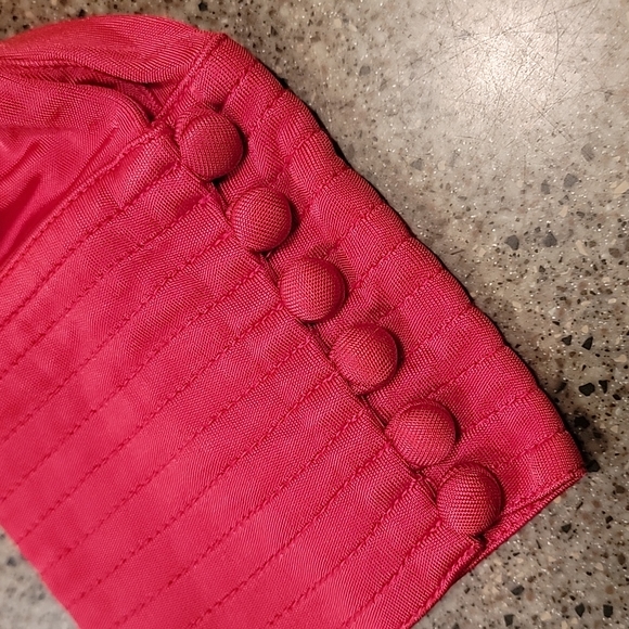 🪡 Alexis Red Jovanna Cutout Gown, Sz L - Picture 14 of 14